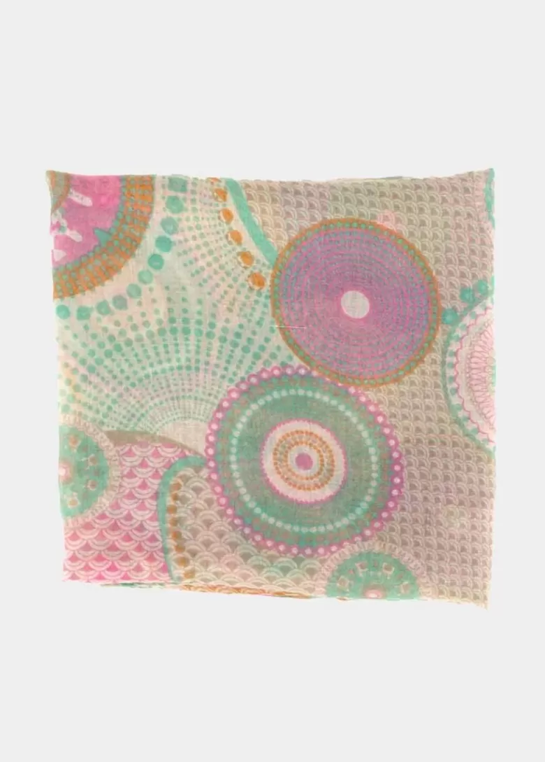 Echarpes / Foulards*Coton Du Monde Foulard Rosace Hippie Pastel